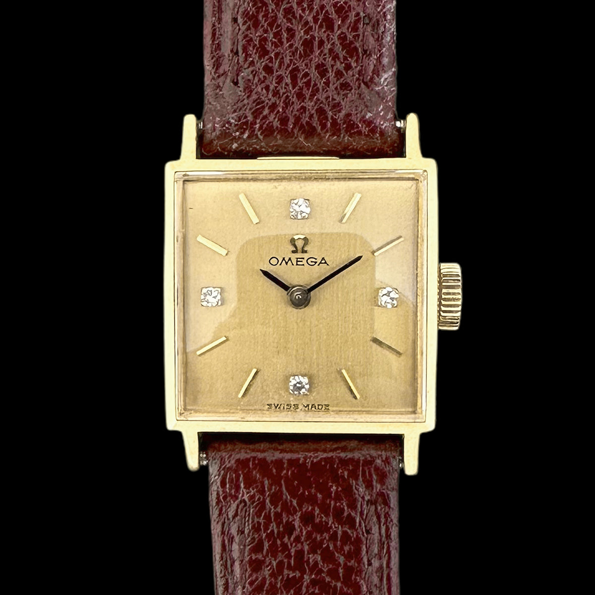 Omega Carré 18K Diamond