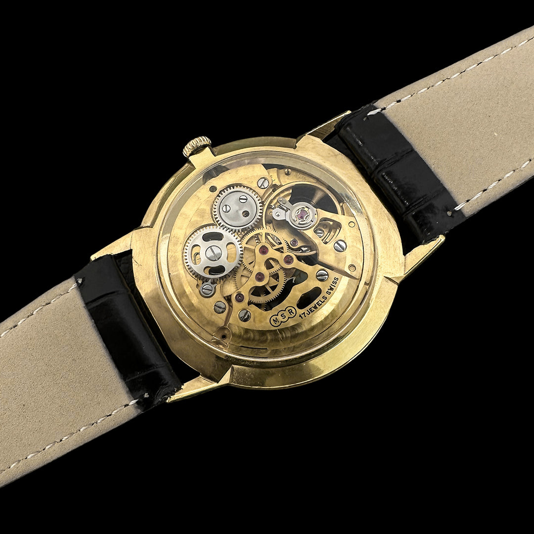 Une montre squelette d'horloger
