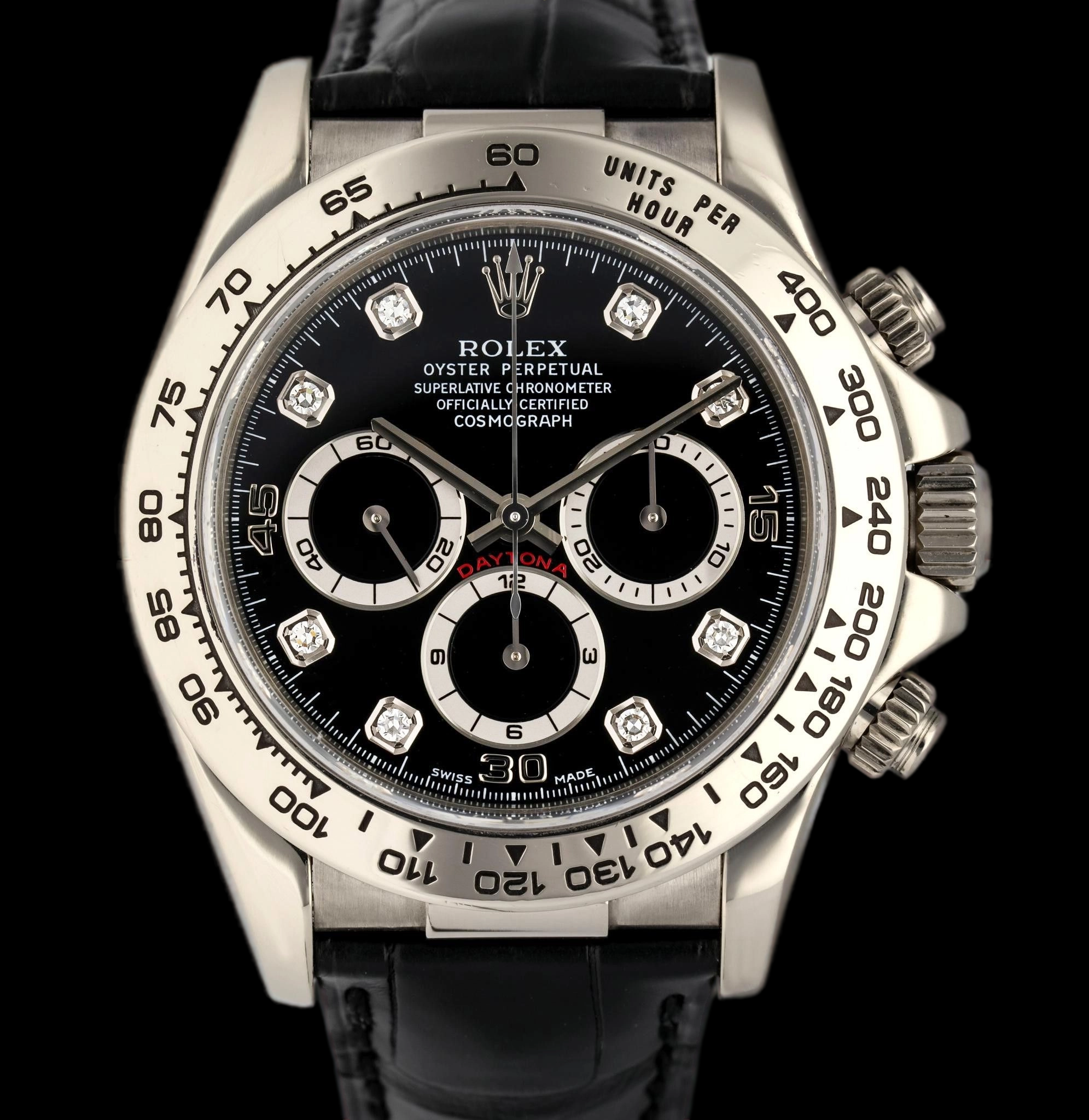 Rolex Daytona 18K White Gold "El Primero"