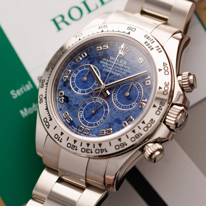 Rolex Daytona Blue Sodalite 18K