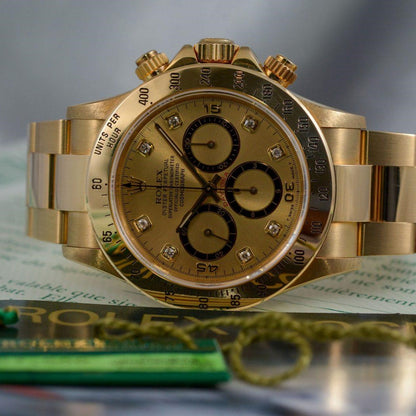 Rolex Daytona Zenith Diamond 18K