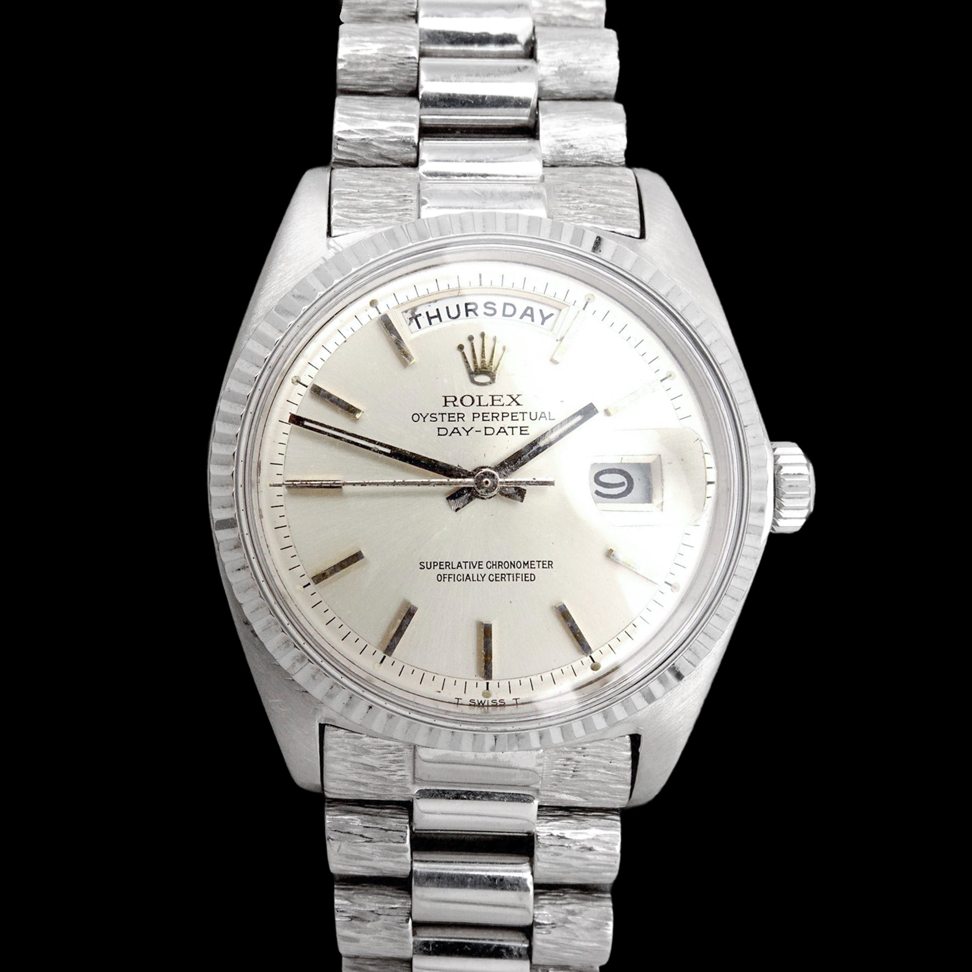 Rolex Day-Date 18K White Gold